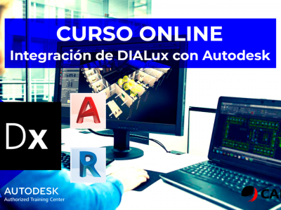 Integración de DIALux con Autodesk